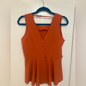 Fun orange blouse